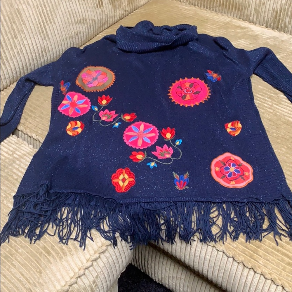 Desigual cowl neck sweater